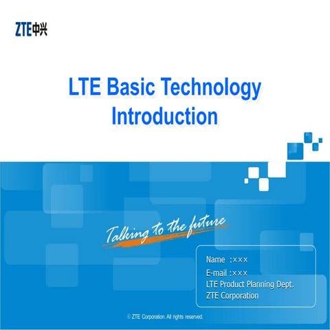 LED基础技术说明-PER_0401_LTE basic technology introduction_V1.10.ppt