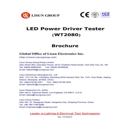 Led power-driver-tester | PDF