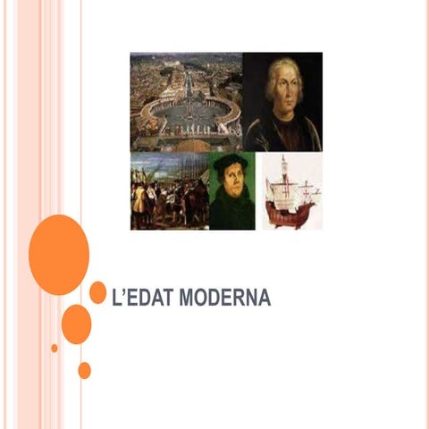 L’edat moderna