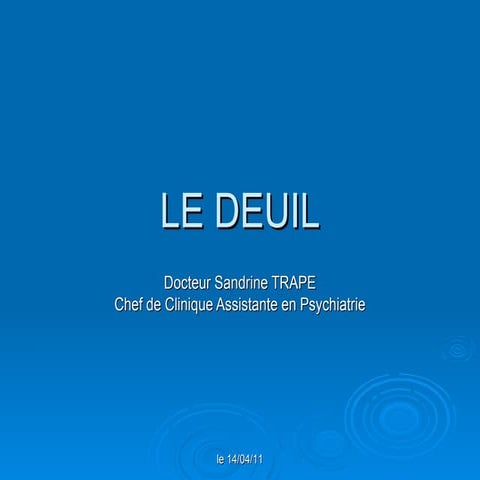 Le deuil