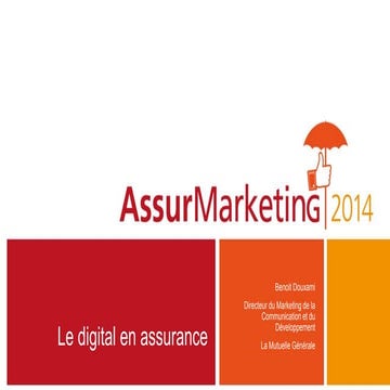 Le digital en assurance chez la Mutuelle Générale