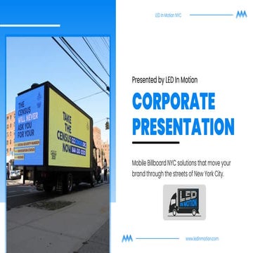 Mobile Billboard NYC – Transforming Outdoor Advertising with LED In ...