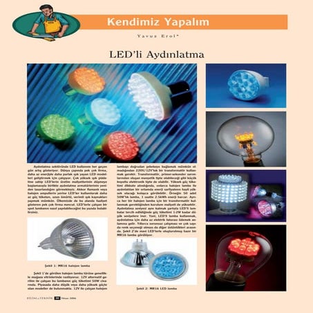 Rgb led'li dekoratif aydınlatma | PDF