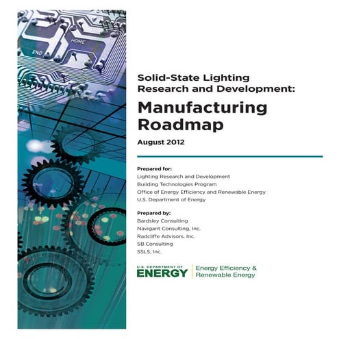 Led Lighting SSL Road Map US.DOE aug2012 