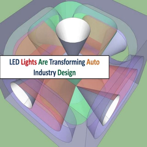 Led lights are transforming auto industry design