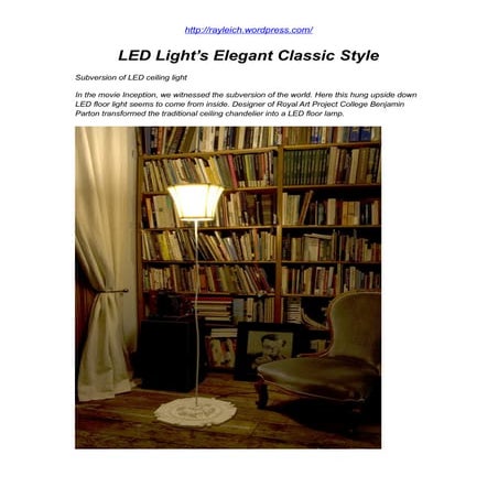 Led light’s elegant classic style | PDF
