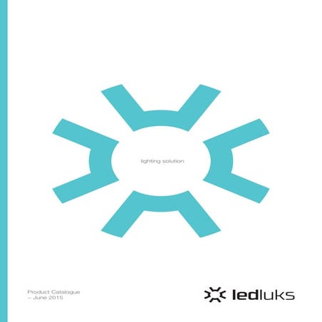 Led luks productcatalogue_summer2015 SPAIN is U-GO to LIGHT.- Hugo del Riego....