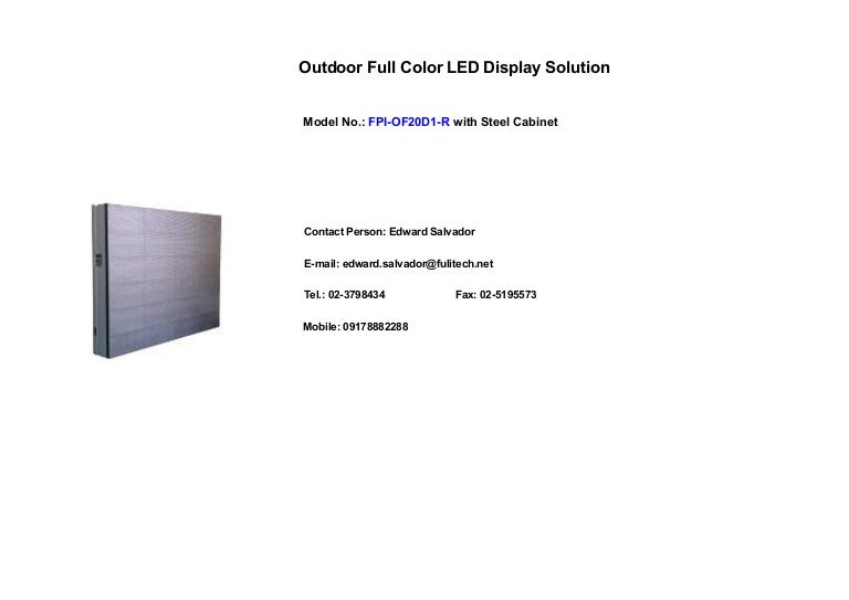 Led quotation