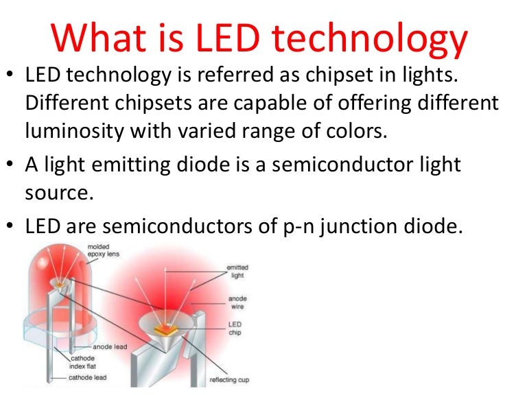 LED technology its advantages and applications.