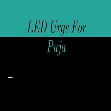 Led urge for puja