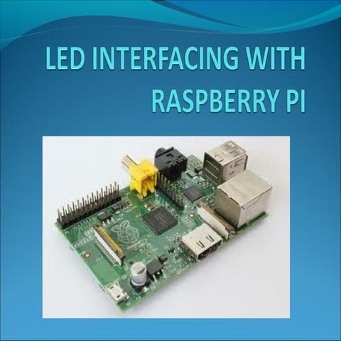 Led with raspberry pi | PPT
