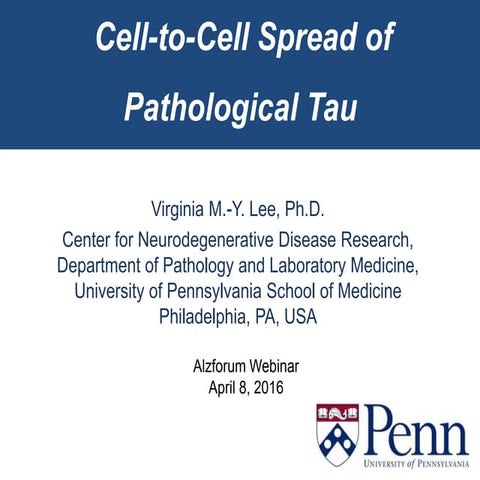The Tauopathies.pptx