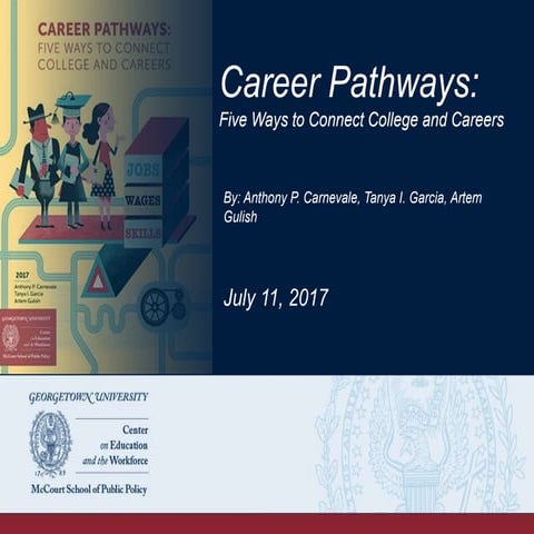 Career Pathways: Five Ways to Connect College and Careers