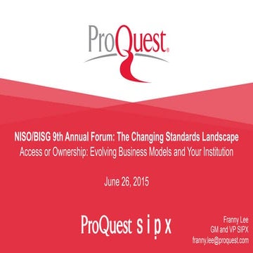 Challenges and opportunities in providing course content within changing inst...