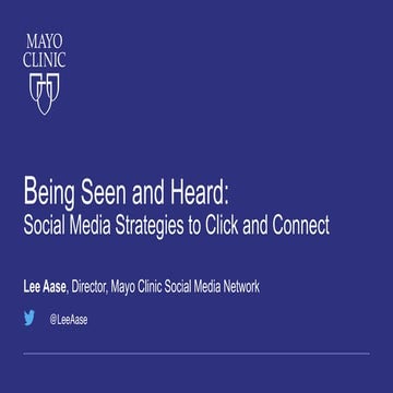 Social Media Stories to Click and Connect