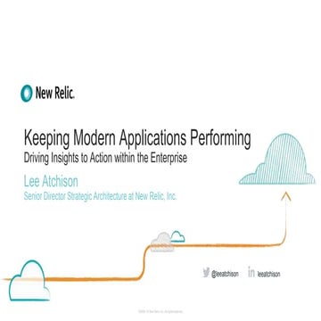 Keeping Modern Applications Performing