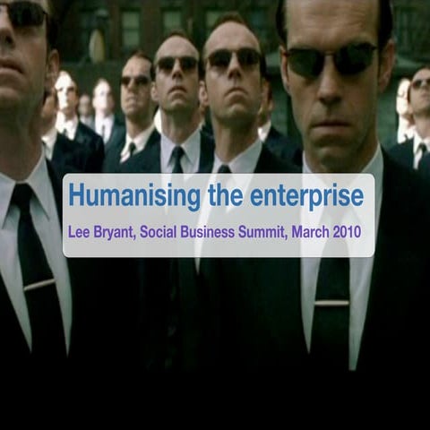 Lee Bryant at SBS2010