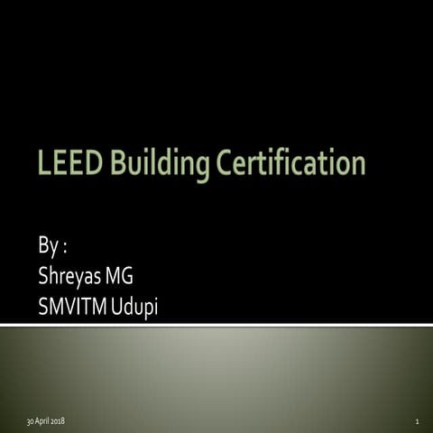 Leed building certification