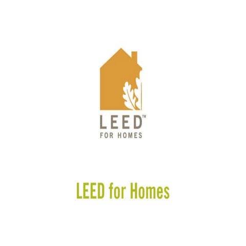 Leed For Homes