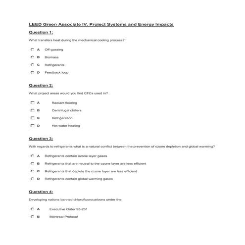 LEED v4 GA exam flashcards | PPTX