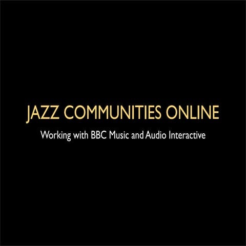 Leeds International Jazz Conference