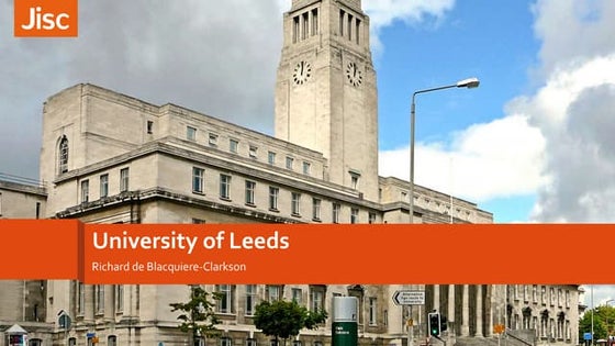 University of Leeds at the Digital Apprenticeship Community Event