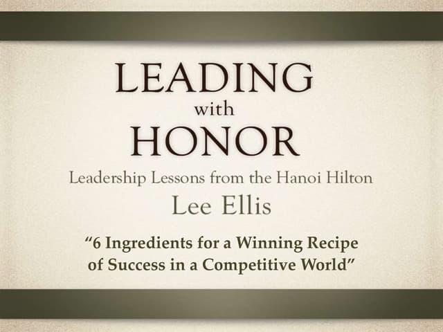 6 Leadership Ingredients for a Winn...