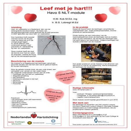 Leef met je hart! NLT-module voor havo 5