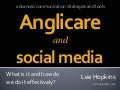 Anglicare and Social Media - Sept2010