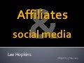Social Media And Affiliate Marketing