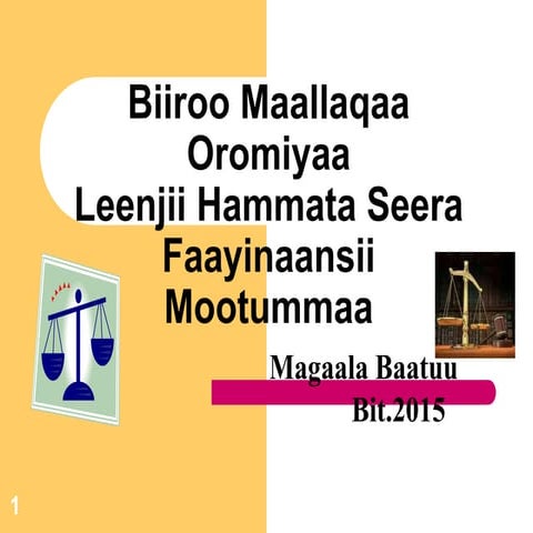 Leenjii hammata Seeraa Bulchiinsa Faayinaansii Mootumaa (1).pptx