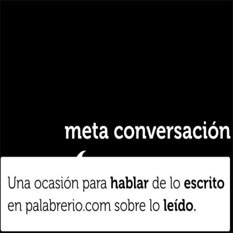 Meta conversación