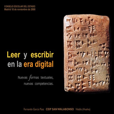 Leer Y Escribir En La Era Digital | PDF