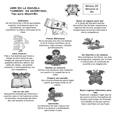 Leer en la escuela tambien  es divertido