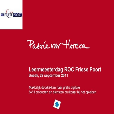Leermeesterdag Roc Friese Poort