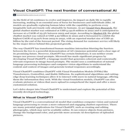 leewayhertz.com-Visual ChatGPT The next frontier of conversational AI.pdf