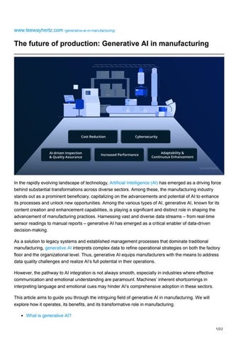 leewayhertz.com-The future of production Generative AI in manufacturing.pdf