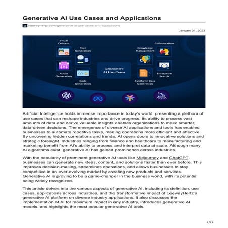 Generative AI Use Cases and Applications.pdf