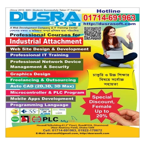 IT INSTITUTE BANGLADESH COURSES LIST 2017 | PDF