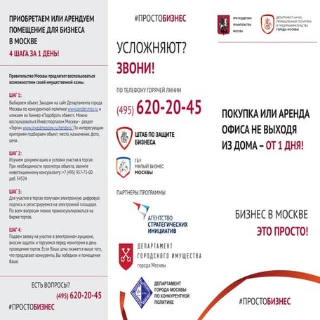 Как приобрести или арендовать помещение для бизнеса | PPT