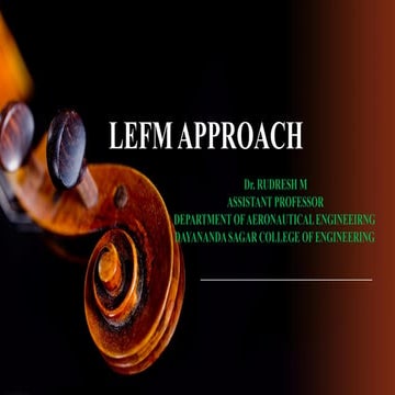 Lefm approach