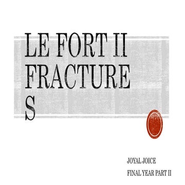 Lefort 2 fracture