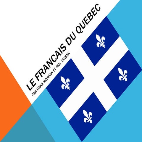 Le francais du quebec | PDF