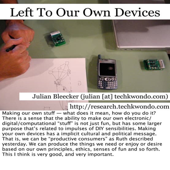 Left To Our Own Devices — Sketching 07