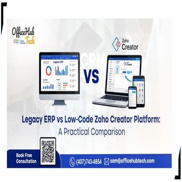 Legacy ERP vs Low-Code Zoho Creator Platform A Practical Comparison.pptx