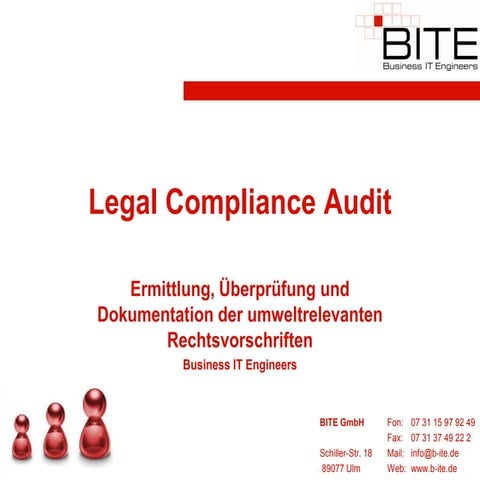 Legal Compliance Audit