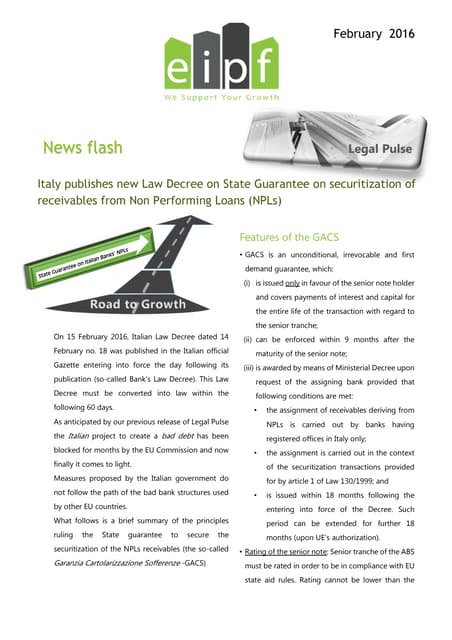 Legal pulse newsflash  february update