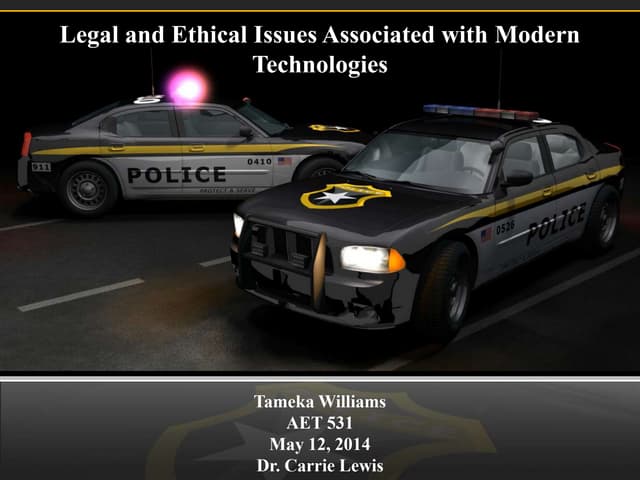 Legal and Ethical Issues