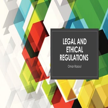 Legal & Ethical Regulations Presentation.pptx