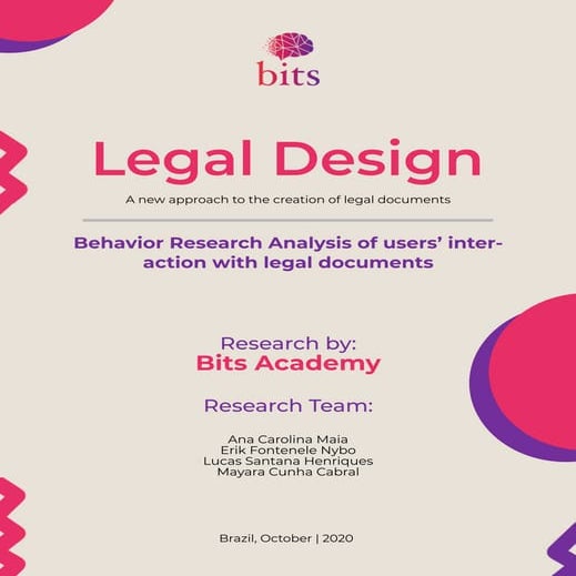 Research on how people read contracts